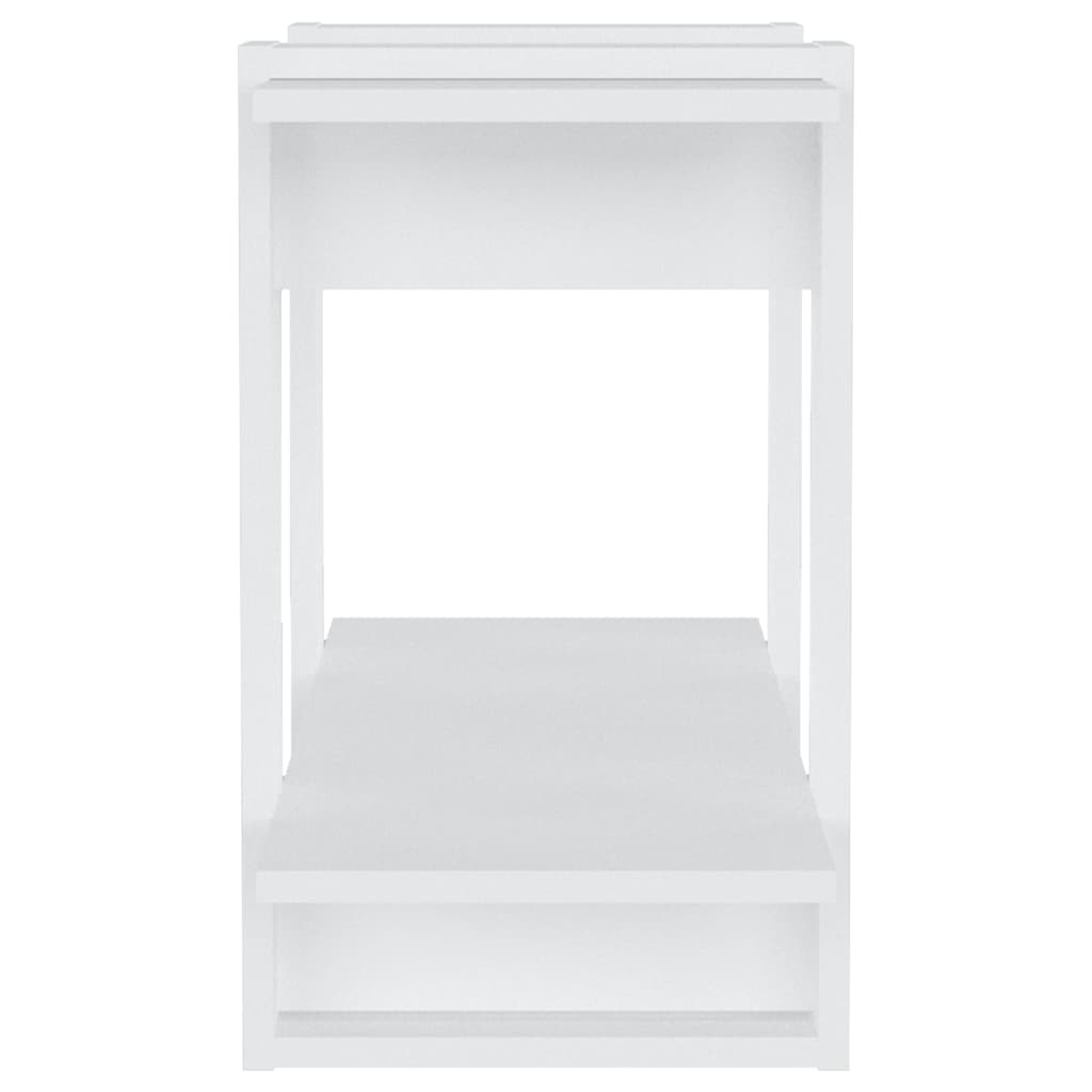 vidaXL Boekenkast/kamerscherm 80x30x51 cm wit