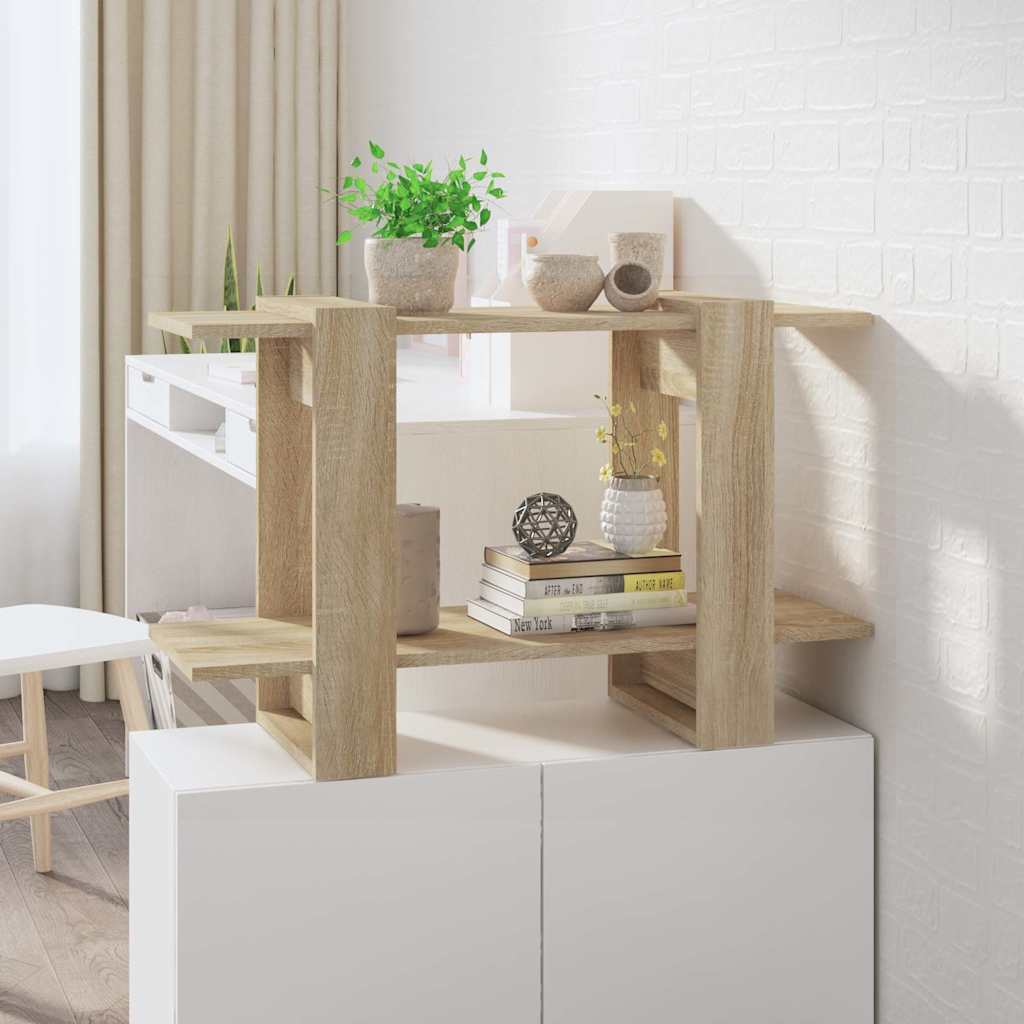 vidaXL Boekenkast/kamerscherm 80x30x51 cm wit