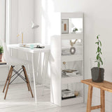 vidaXL Boekenkast/kamerscherm 40x30x135 wit
