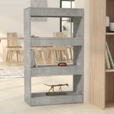 vidaXL Boekenkast/kamerscherm 60x30x103 cm bewerkt hout wit