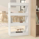 vidaXL Boekenkast/kamerscherm 60x30x103 cm bewerkt hout wit