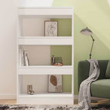 vidaXL Boekenkast/kamerscherm 60x30x103 cm bewerkt hout wit