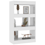 vidaXL Boekenkast/kamerscherm 60x30x103 cm bewerkt hout wit