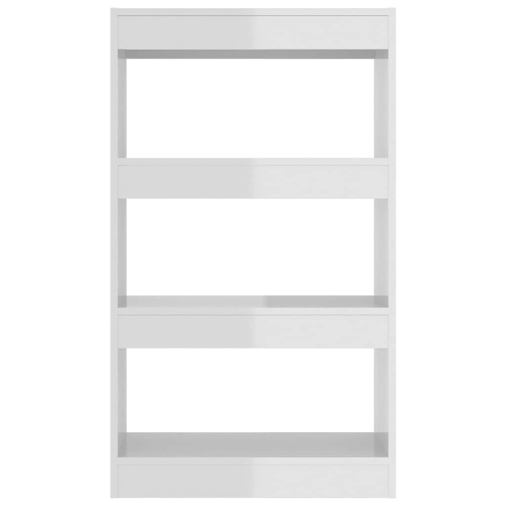 vidaXL Boekenkast/kamerscherm 60x30x103 cm bewerkt hout wit