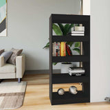 vidaXL Bookshelf/Room Divider 60x30x135 cm Engineered Wood White