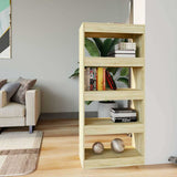 vidaXL Bookshelf/Room Divider 60x30x135 cm Engineered Wood White