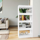 vidaXL Bookshelf/Room Divider 60x30x135 cm Engineered Wood White