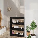 vidaXL Boekenkast/kamerscherm 80x30x103 cm spaanplaat wit