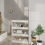 vidaXL Boekenkast/kamerscherm 80x30x103 cm spaanplaat wit