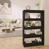 vidaXL Bookshelf/Room Divider 80x30x135 cm Engineered Wood White