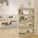 vidaXL Bookshelf/Room Divider 80x30x135 cm Engineered Wood White