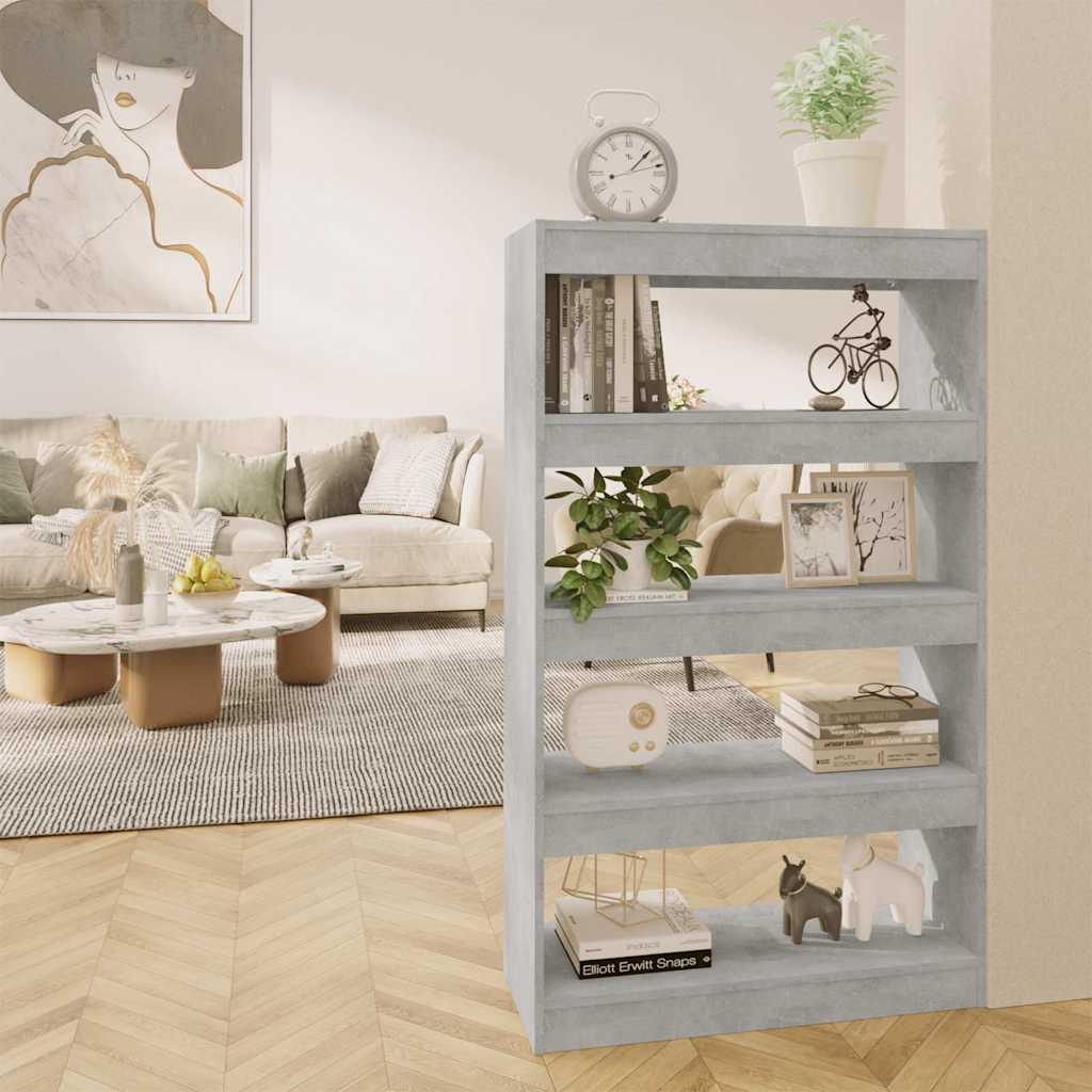 vidaXL Bookshelf/Room Divider 80x30x135 cm Engineered Wood White