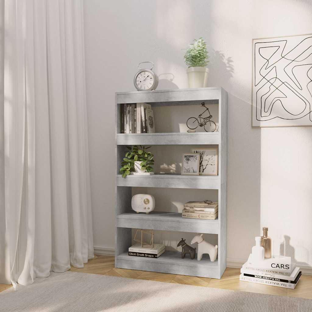vidaXL Bookshelf/Room Divider 80x30x135 cm Engineered Wood White