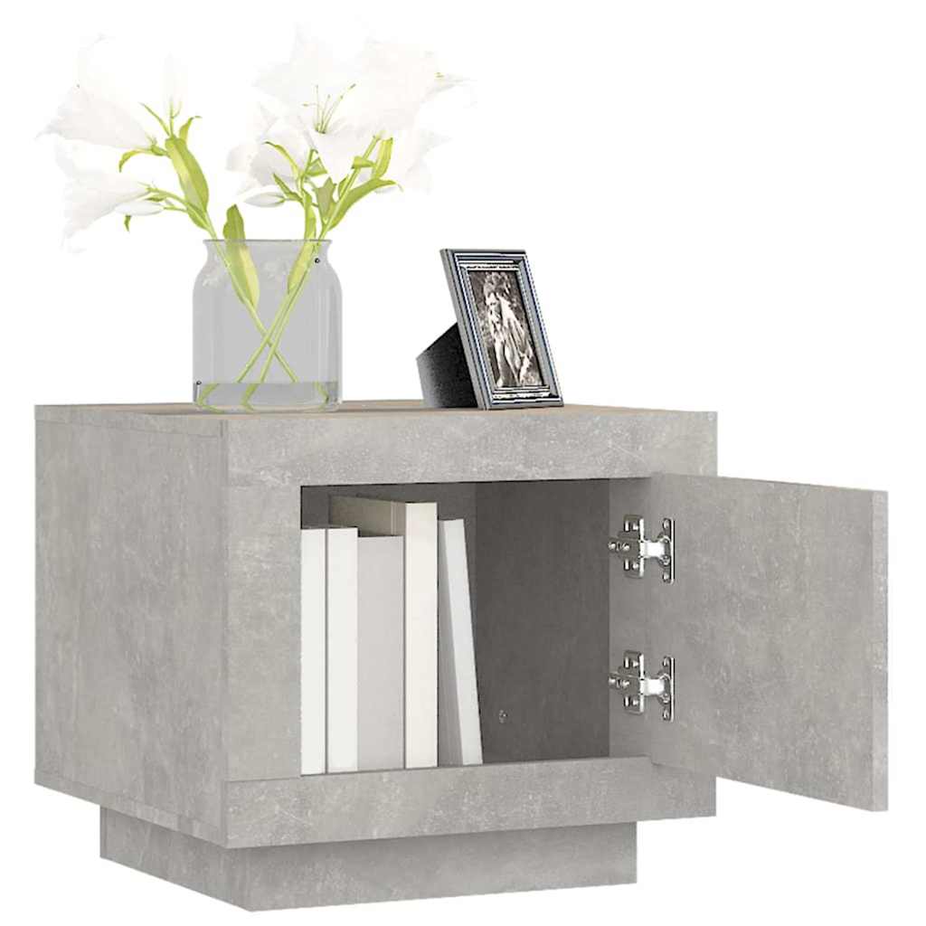 vidaXL Salontafel 51x50x45 cm bewerkt hout wit