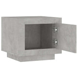 vidaXL Salontafel 51x50x45 cm bewerkt hout wit