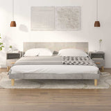 vidaXL Bedside Cabinet 40x35x47 cm White