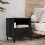 vidaXL Nightstand Engineered Wood White
