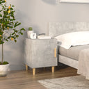 vidaXL Nachtkastje bewerkt hout wit