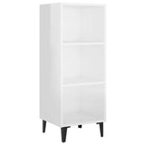 vidaXL Dressoir 34,5x32,5x90 cm bewerkt hout wit