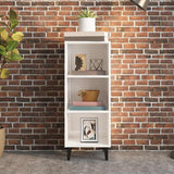 vidaXL Dressoir 34,5x32,5x90 cm bewerkt hout wit
