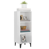 vidaXL Dressoir 34,5x32,5x90 cm bewerkt hout wit