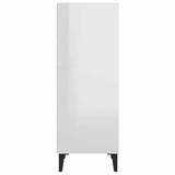 vidaXL Dressoir 34,5x32,5x90 cm bewerkt hout wit