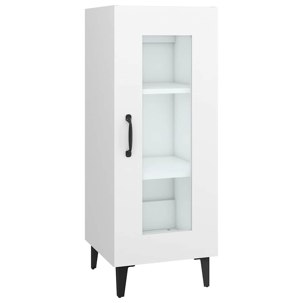 vidaXL Sideboard 34.5x34x90 cm engineered wood white