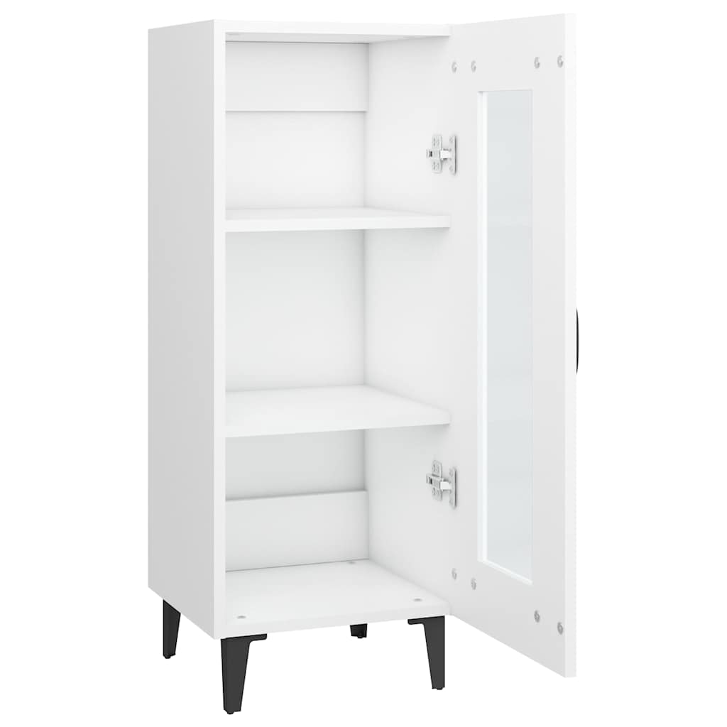 vidaXL Sideboard 34.5x34x90 cm engineered wood white
