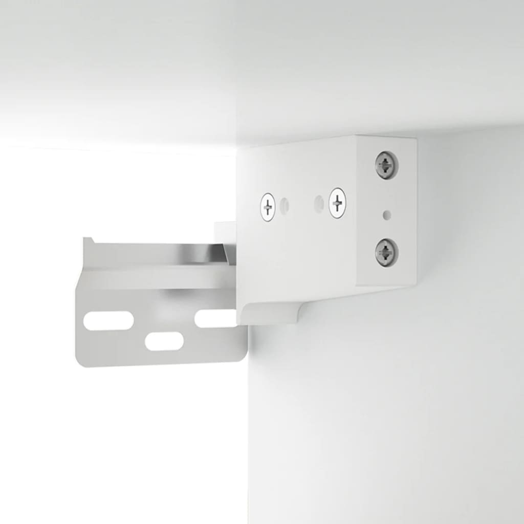 vidaXL Wandkast 34,5x34x90 cm wit
