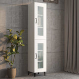 vidaXL Wandkast 34,5x34x90 cm wit