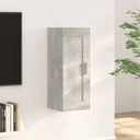 vidaXL Wandkast 35x34x90 cm bewerkt hout wit