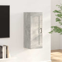 vidaXL Hangkast 35x34x90 cm bewerkt hout wit