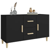 vidaXL Dressoir 100x36x60 cm bewerkt hout wit