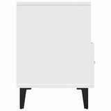 vidaXL Tv-meubel 80x36x50 cm bewerkt hout wit