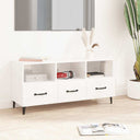 vidaXL Tv-meubel 102x35x50 cm bewerkt hout wit