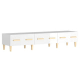 vidaXL Tv-meubel 150x34,5x30 cm bewerkt hout grijs sonoma eikenkleurig