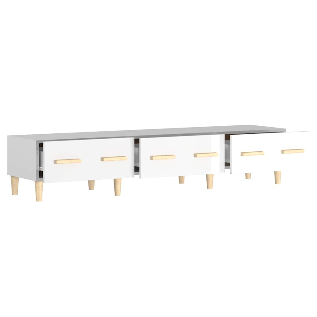 vidaXL Tv-meubel 150x34,5x30 cm bewerkt hout grijs sonoma eikenkleurig