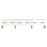 vidaXL Tv-meubel 150x34,5x30 cm bewerkt hout grijs sonoma eikenkleurig