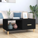 vidaXL Salontafel 89,5x50x40 cm bewerkt hout wit
