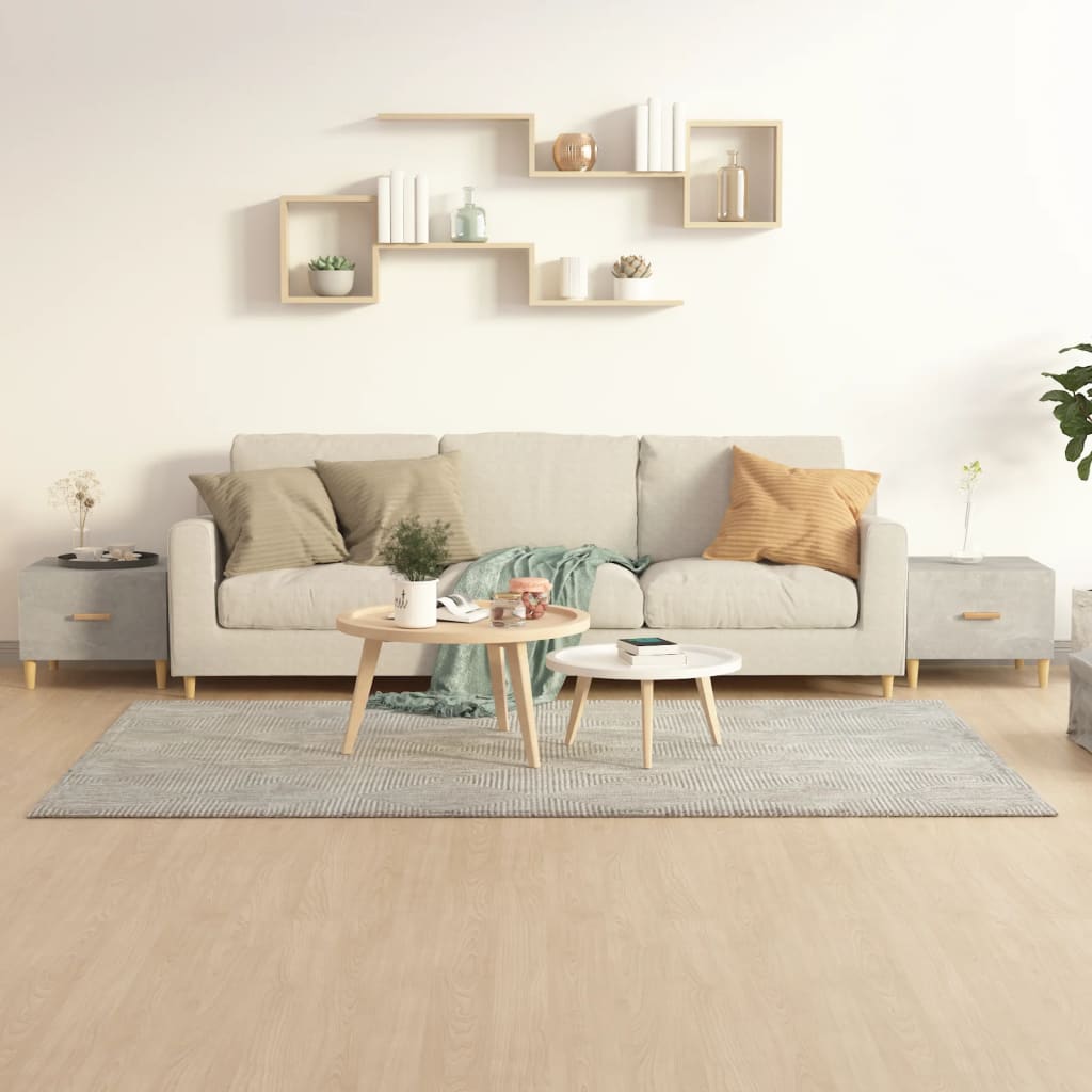 vidaXL Coffee Tables 2 pcs 50x50x40 cm engineered wood white