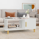 vidaXL Coffee Table 90x50x40 cm engineered wood white