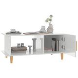 vidaXL Coffee Table 90x50x40 cm engineered wood white