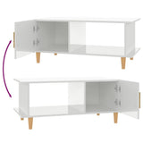 vidaXL Coffee Table 90x50x40 cm engineered wood white