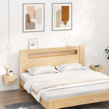 vidaXL Wall-Mounted Nightstand 35x35x20 cm White