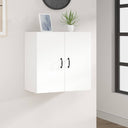 vidaXL Wandkast 60x31x60 cm bewerkt hout wit
