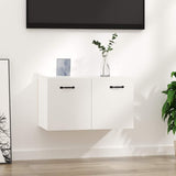 vidaXL Wandkast 60x36,5x35 cm bewerkt hout zwart