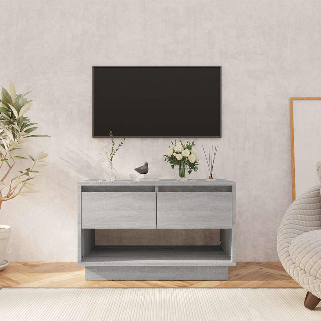 vidaXL Tv-meubel 40x41x44 cm bewerkt hout wit