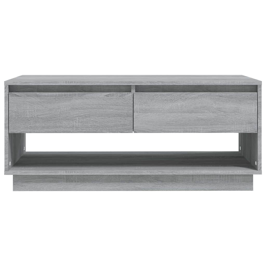 vidaXL Coffee table 102.5x55x44 cm engineered wood white