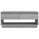 vidaXL Coffee table 102.5x55x44 cm engineered wood white