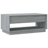 vidaXL Coffee table 102.5x55x44 cm engineered wood white